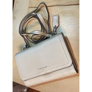 Coach‎ Mini Crossbody Cream Purse